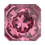 Cabochon Carré PureCrystal 4499 6 mm Rose x1