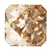Cabochon Carré PureCrystal 4499 6 mm Crystal Golden Shadow x1