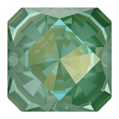 Cabochon Carré PureCrystal 4499 6 mm Crystal Silky Sage Delite x1