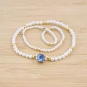 Cabochon Carré PureCrystal 4499 6 mm Crystal Silky Sage Delite x1