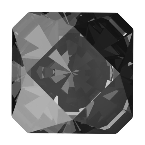 Cabochon Carré PureCrystal 4499 6 mm Crystal Silver Night x1