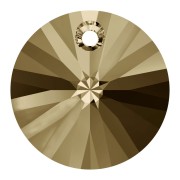 Pendentif PureCrystal 6428 8 mm Crystal Golden Shadow x1