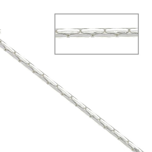 Chaîne maille Paloma 1.35 mm en Argent 925 x50 cm