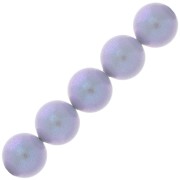 Perles nacrées PureCrystal 5810 8 mm Crystal Iridescent Dreamy Blue Pearl x5|raw }}