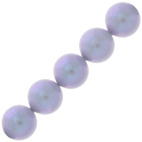 Perles nacrées PureCrystal 5810 8 mm Crystal Iridescent Dreamy Blue Pearl x5