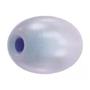 Perles nacrées PureCrystal Grain de riz 5824 4mm Iridescent Dreamy Blue Pearl x20