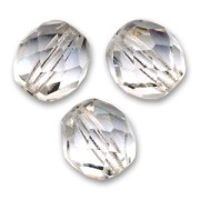Facettes 8 mm Crystal  x20