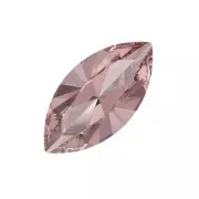 Navette PureCrystal 4228 10x5 mm Light Rose Ignite x1