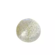Cabochon rond 6 mm en pierre gemme - Labradorite x1