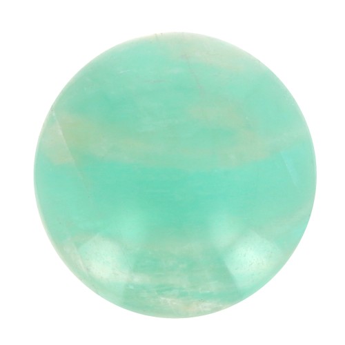 Cabochon rond 6 mm en pierre gemme - Amazonite x1