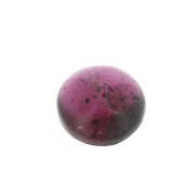 Cabochon rond 6 mm en pierre gemme - Grenat x1