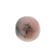 Cabochon rond 6 mm en pierre gemme - Rhodonite x1|raw }}