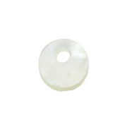 Sequin rond 6 mm en nacre x1|raw }}