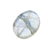 Palet ovale 8x6 mm en pierre gemme - Labradorite x1