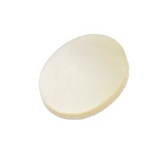 Cabochon plat ovale 8x6 mm en nacre x1|raw }}