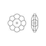 Fleur PureCrystal 3700 8 mm Crystal AB Unfoiled x1