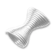 Intercalaires spirale 12x6 mm argenté x10