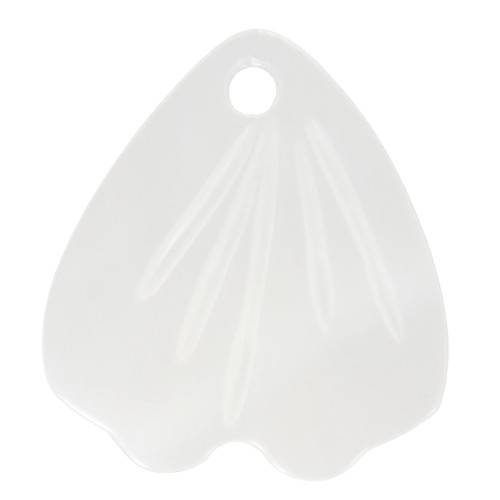 Pétale en Nacre 15.5x14 mm x1