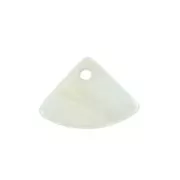 Sequin éventail en Nacre 10x14 mm x5