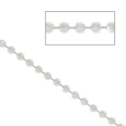 Chaîne maille boule 1 mm en Argent 925 x50 cm|raw }}