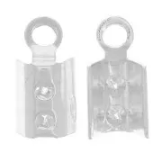 Pinces lacet pour cordon 3 mm - Fabrication européenne - Argent 925 x10