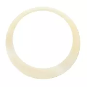 Intercalaire - pendentif cercle en nacre 25 mm x1