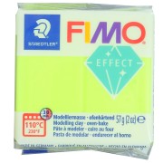 Pâte Fimo Effect Néon 57gr Jaune (n°101)|raw }}