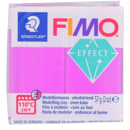 Pâte Fimo Effect Néon 57gr Violet (n°601)