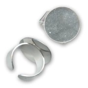 Bague plateau 20 mm en Argent 925 x1|raw }}
