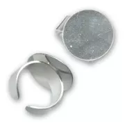 Bague plateau 20 mm en Argent 925 x1