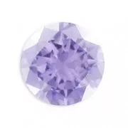 Cabochons en Oxyde de Zirconium ronds 2 mm Lavender x10