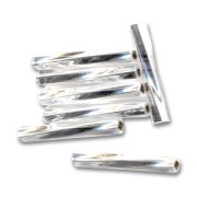 Bugles Twist Miyuki 12 mm TW2012-0001 - Crystal Silver Lined x10g|raw }}