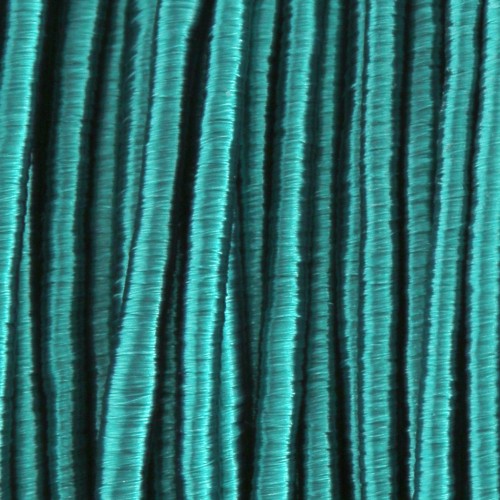 Bobine de fil Samantha fabrication italienne 0,9 mm - Turquoise x30m