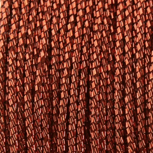 Bobine de fil Sorrento fabrication italienne 0,6 mm - Terracotta x50m