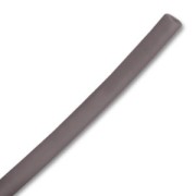 Cordon en plastique creux 4 mm Dark Grey x 2 m