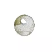 Sequin rond 6 mm en pierre gemme - Labradorite x1