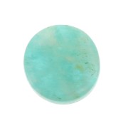 Cabochon plat rond - palet - 8 mm en pierre gemme - Amazonite x1|raw }}