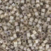 Miyuki Delica 11/0 DB0680 - Dyed Smokey Quartz Silk Satin x8g