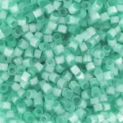 Miyuki Delica 11/0 DB1812 - Dyed Light Aqua Green Silk Satin x8g