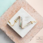 Miyuki Delica 11/0 DB1812 - Dyed Light Aqua Green Silk Satin x8g