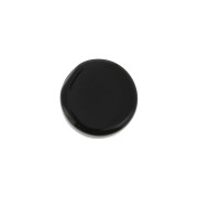 Cabochon plat rond - palet - 6 mm en pierre gemme - Black Onyx x1|raw }}