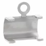Attache pendentif 10x9 mm pour carré PureCrystal 4439 20 mm - Argenté