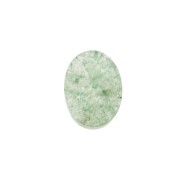 Cabochon plat ovale - palet - 8x6 mm en pierre gemme - Aventurine x1|raw }}