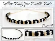 Perles en verre Piros® par Puca® 2x5 mm - Opaque Light Rose Ceramic Look x10g