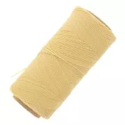 Bobine de fil ciré Linhasita pour micro macramé 0.75 mm - Cream (1310) x228m