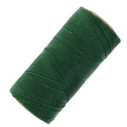 Bobine de fil ciré Linhasita pour micro macramé 0.75 mm - Vert Sapin (367) x228m|raw }}