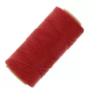 Bobine de fil ciré Linhasita pour micro macramé 0.75 mm - Rouge Cadmium (677) x228m