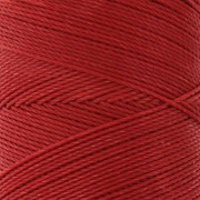 Bobine de fil ciré Linhasita pour micro macramé 0.75 mm - Rouge Cadmium (677) x228m