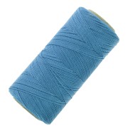 Bobine de fil ciré Linhasita pour micro macramé 0.5 mm - Bleu Ciel (721) x335m
