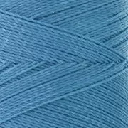 Bobine de fil ciré Linhasita pour micro macramé 0.5 mm - Bleu Ciel (721) x335m